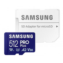 MEMORY MICRO SDXC PRO+ 512GB / W / ADAPT MB-MD512SA / EU SAMSUNG
