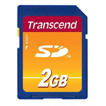 MEMORY SECURE DIGITAL 2GB / TS2GSDC TRANSCEND