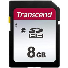 MEMORY SDHC 8GB C10 / TS8GSDC300S TRANSCEND