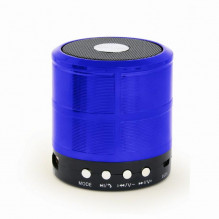 Portable Speaker, GEMBIRD, Blue, Portable / Wireless, 1xMicro-USB, 1xStereo jack 3.5mm, 1xMicroSD Card Slot, Bluetooth, 
