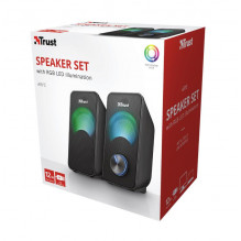 Speaker, TRUST, Arys Compact RGB, Black, 23120