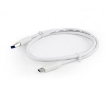 CABLE USB-C TO USB3 1M WHITE / CCP-USB3-AMCM-1M-W GEMBIRD