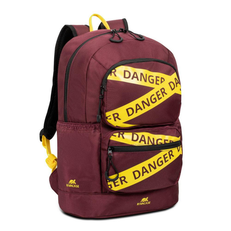 NB BACKPACK URBAN 14L 13.3&quot; / 5421 BURGUNDY RED RIVACASE