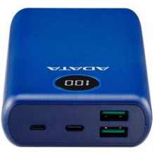 POWER BANK USB 20000MAH BLUE / AP20000QCD-DGT-CDB ADATA