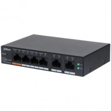 Switch, DAHUA, CS4006-4ET-60, Type L2, Desktop / pedestal, PoE ports 4, CS4006-4ET-60