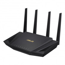 Wireless Router, ASUS, Wireless Router, 3000 Mbps, USB 3.1, 1 WAN, 4x10 / 100 / 1000M, Number of antennas 4, RT-AX58UV2