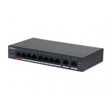 Switch, DAHUA, CS4010-8ET-110, Type L2, Desktop / pedestal, PoE ports 8, DH-CS4010-8ET-110