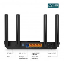 Wireless Router, TP-LINK, Wireless Router, 3000 Mbps, Wi-Fi 6, IEEE 802.11a, IEEE 802.11 b / g, IEEE 802.11n, IEEE 802.1