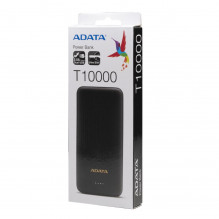POWER BANK USB 10000MAH BLACK / AT10000-USBA-CBK ADATA