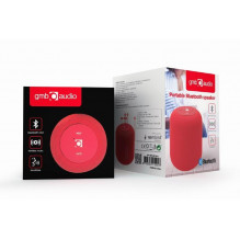 Portable Speaker, GEMBIRD, Portable / Wireless, 1xMicroSD Card Slot, Bluetooth, Red, SPK-BT-15-R