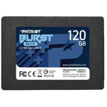 SSD, PATRIOT, Burst Elite, 120GB, SATA 3.0, 3D NAND, Write speed 320 MBytes / sec, Read speed 450 MBytes / sec, 2,5&quot