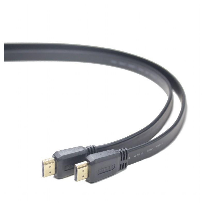 CABLE HDMI-HDMI 3M V2.0 / FLAT CC-HDMI4F-10 GEMBIRD
