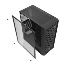 Computer case Darkflash DK351 + 4 fans (black)