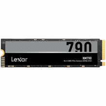 Lexar 2TB didelės spartos PCIe Gen 4X4 M.2 NVMe, iki 7400 MB/ s skaitymo ir 6500 MB/ s rašymo su aušintuvu, EAN: 8433671