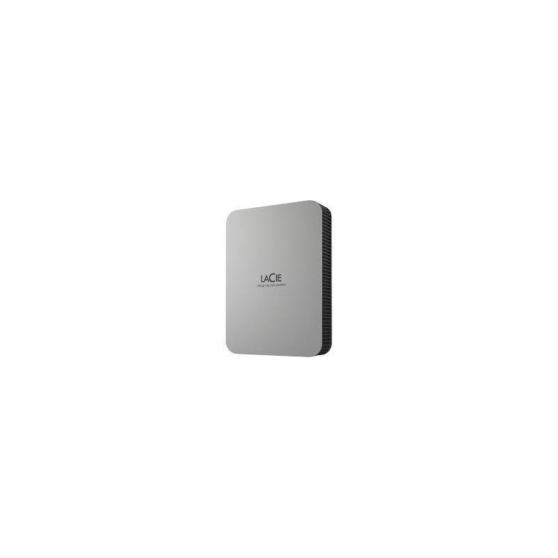 External HDD, LACIE, Mobile Drive Secure, STLR5000400, 5TB, USB-C, USB 3.2, Colour Space Gray, STLR5000400