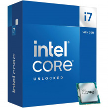 CPU, INTEL, Desktop, Core i7, i7-14700K, Raptor Lake, 3400 MHz, Cores 20, 33MB, Socket LGA1700, 125 Watts, GPU UHD 770, 