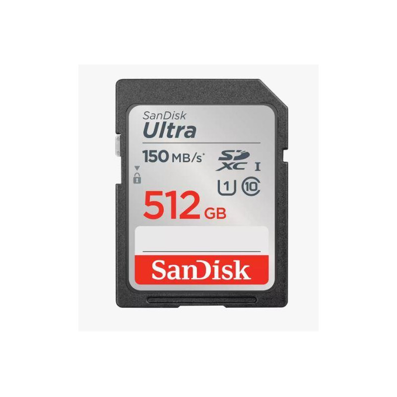 MEMORY SDXC 512GB UHS-I / SDSDUNC-512G-GN6IN SANDISK