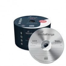 CD-R MEDIA 700MB 52X 50-PACK / MR207 MEDIARANGE