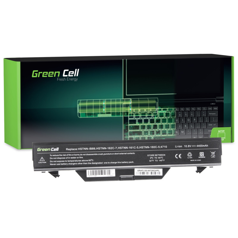 Žalia elementų baterija ZZ08, skirta HP Probook 4510 4510s 4515s 4710s 4720s