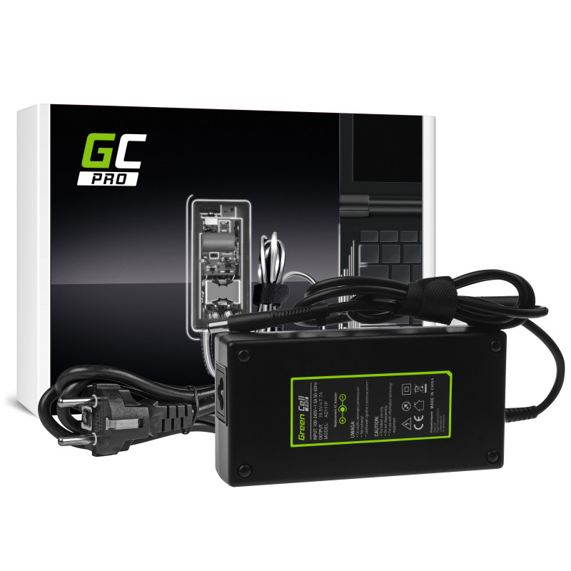 Green Cell PRO įkroviklis / kintamosios srovės adapteris 19,5 V 7,7 A 150 W, skirtas HP EliteBook 8530p 8530w 8540p 8540