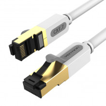 Tinklo kabelis CAT7 SFTP ventiliacija ICDHD RJ45 Ethernet 10Gbps 0,5m pilka