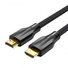 HDMI 2.1 Vention AAUBG kabelis 1,5 m, 8K 60Hz / 4K 120Hz (juodas)