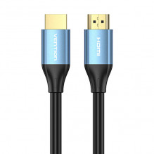 HDMI 2.0 kabelio ventiliacija ALHSE, 0,75 m, 4K 60Hz, 30AWG (mėlyna)