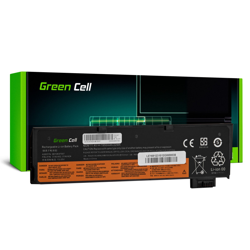 Žalios spalvos elementas 01AV422 01AV490 01AV491 01AV492, skirtas Lenovo ThinkPad T470 T480 T570 T580 T25 A475 A485 P51S