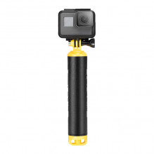 Guminė plūduriuojanti rankinė telesin, skirta veiksmo ir sporto kameroms (GP-MNP-300-YL)