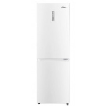 186 cm high white refrigerator with freezer underneath Lord C18