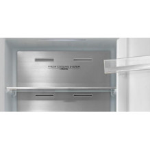 186 cm high refrigerator with freezer below Lord C17
