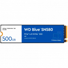 SSD WD Blue (M.2, 500 GB, PCIe Gen4 NVMe 1.4b)