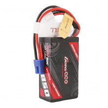 Battery Gens Ace 850mAh 7,4V 60C 2S1P EC2 kištukas