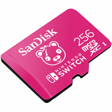 „SanDisk Nintendo MicroSD UHS I“ kortelė – „Fortnite Edition“, „Cuddle Team“, 256 GB, EAN: 619659199777