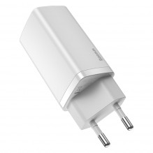 Quick Travel Charger Baseus GaN2 Lite USB+C 65W EU (white)