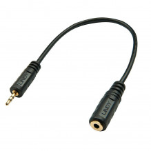 CABLE ADAPTER AUDIO 2.5 / 3.5MM / 0.2M 35698 LINDY