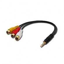 ADAPTER 3.5MM TO 3XPHONO F / 35539 LINDY