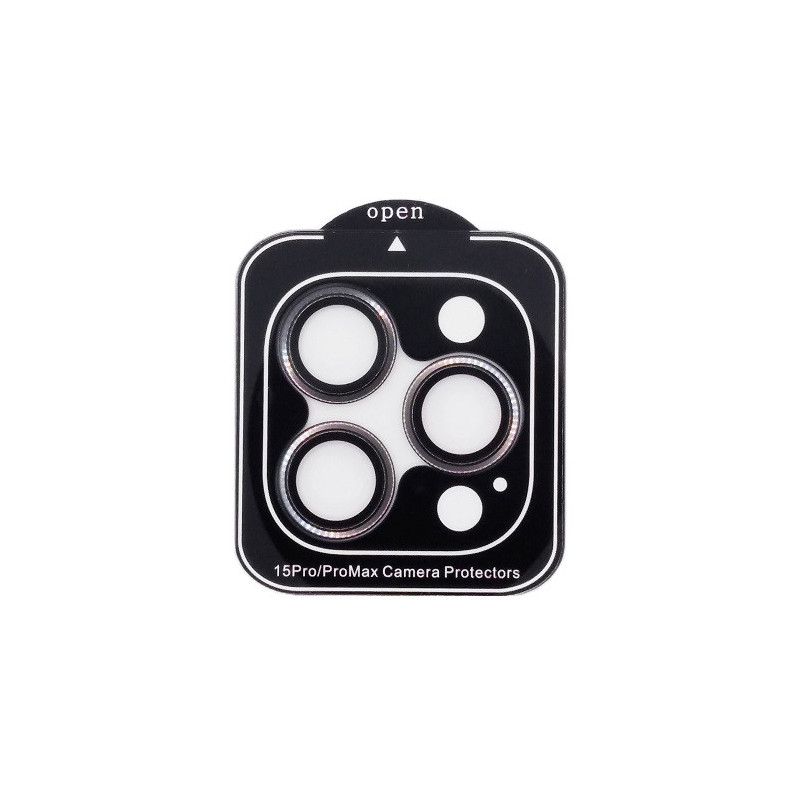 Lens shield for APPLE 15 Pro / 15 Pro Max (black)
