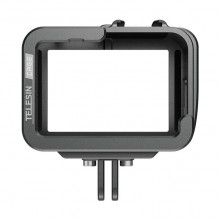 TELESIN aliuminio narvas, skirtas GoPro Hero 12/ 11/ 10/ 9 + vertikalus adapteris
