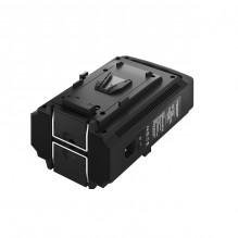 Dual channel charger for Newell V-Mount batteries