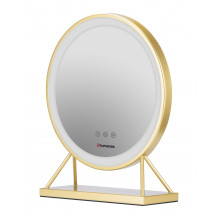 Makeup mirror with LED...
