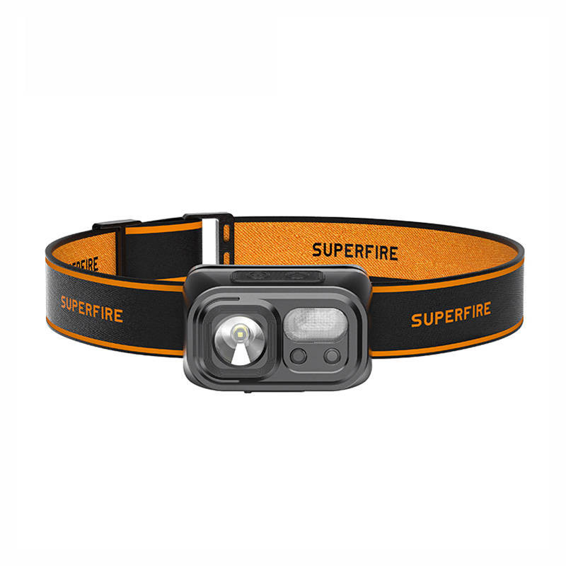 Headlamp Superfire HL23, 220lm, USB-C