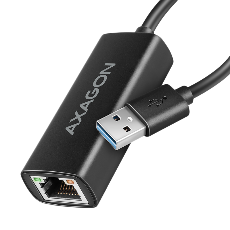 AXAGON ADE-AR USB-A 3.2 Gen 1 – Gigabit Ethernet adapteris, Realtek 8153, automatinis inst.