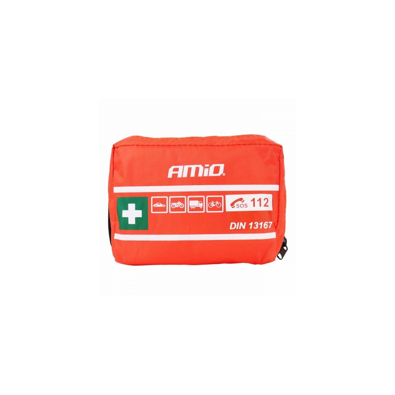 Car first aid kit din 13167 mini amio-01692