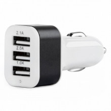car charger 3x usb white...