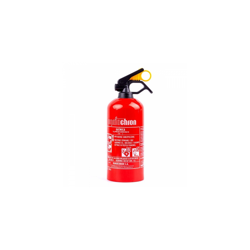 Powder fire extinguisher gp-1 bc without hanger