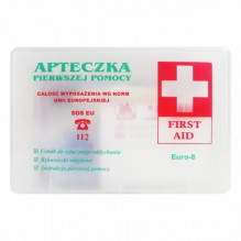 First aid kit b-euro-8 transparent