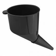 Universal oblique funnel for fuel, liquid, gasoline, water, 13 cm amio-02305