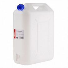 Plastic water tank canister with tap 20l amio-03204