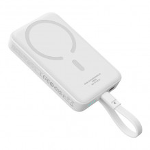 Powerbank Baseus Magnetic Mini 10000mAh, USB-C 30W MagSafe (balta)
